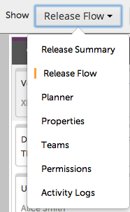 Release Details Navigation