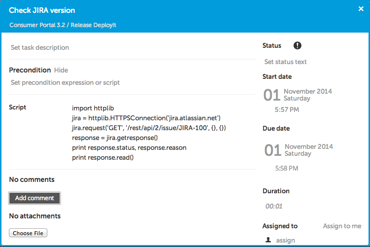 Script Task Details