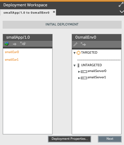 Selecting an Environment